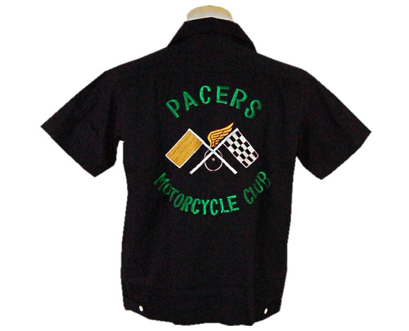 DUBBLEWORKSダブルワークスCOTTONBOWLINGSHIRT[PACERS]