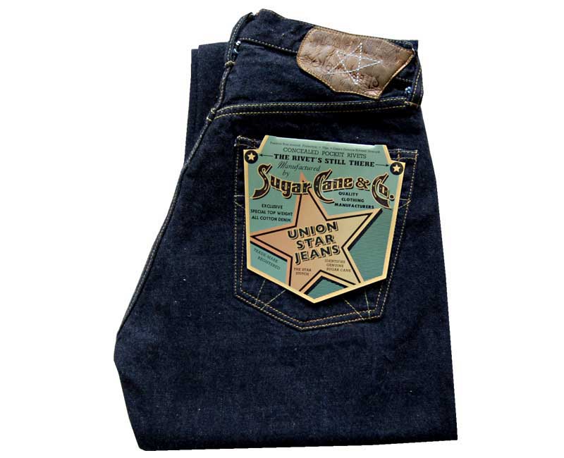 SUGARCANEジーンズUNIONSTARJEANS