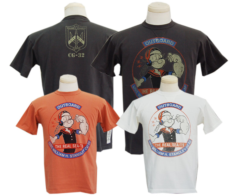 TOYS McCOY トイズマッコ T-シャツ MILITARY TEE SHIRT POPEYE CG-32 アメカジ通販TAKE OFF