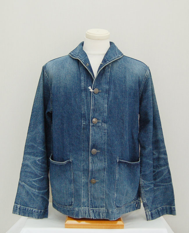 WAREHOUSEウエアハウス アウター 2142 USN DENIM DECK JACKET USED ...