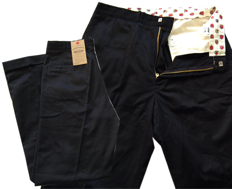 WAREHOUSE ウエアハウス 1222 FLIP TOP STYLE PIQUE PANTS ピケ