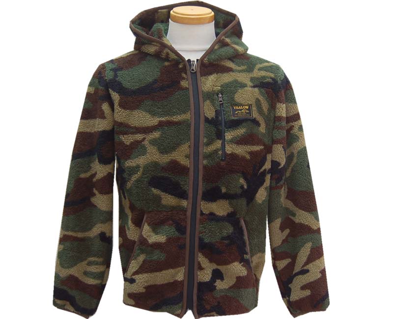 CUSHMANクッシュマンアウター【YEALOW】CAMOUFLAFLEECEPARKA【smtb-k】【kb】