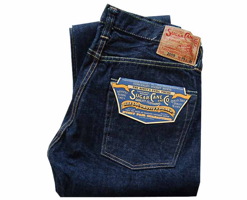 SUGARCANEジーンズSTANDARDDENIM1947TYPE-2