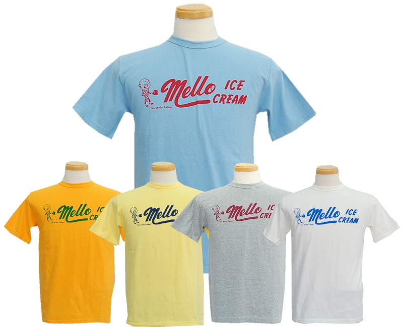 CUSHMANクッシュマンT-シャツRECYCLECOTTONTEE(MELLOICECREAM)【smtb-k】【kb】