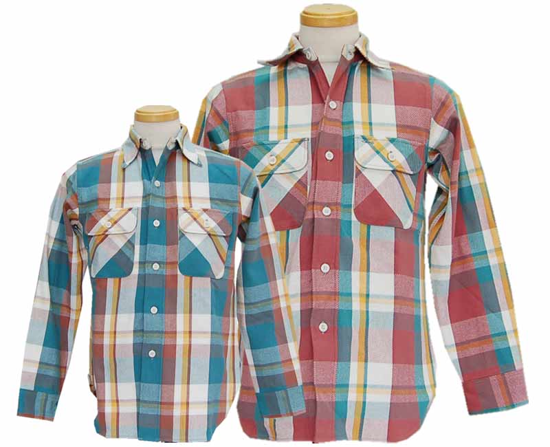 WAREHOUSEウエアハウス長袖シャツ3057FLANNELSHIRTSC柄【smtb-k】【kb】