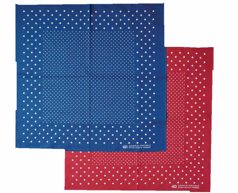 CUSHMANクッシュマン小物POLCADOTBANDANA