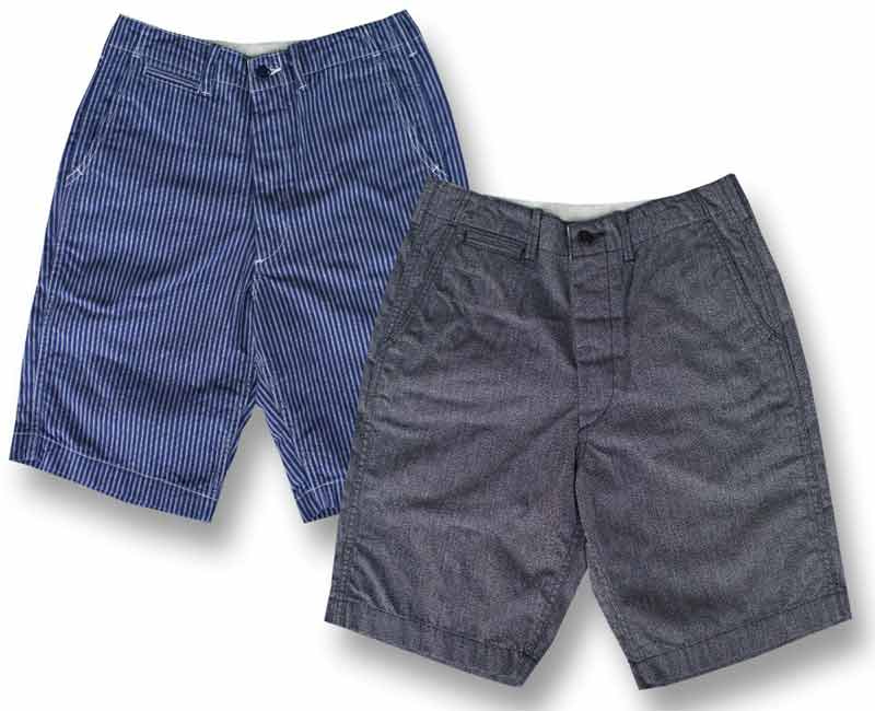 COTTONSHORTSTRIPLESTRIPE/BLACKCHAMBRAY【smtb-k】【kb】