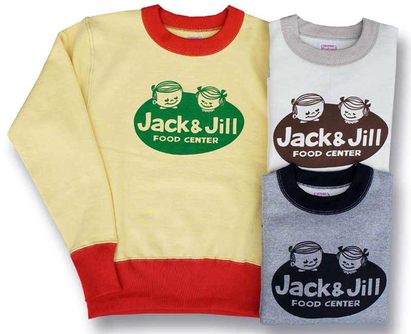 CUSHMANクッシュマンスエットPRINTSETINSLEEVE(JACK&JILL)【smtb-k】【kb】